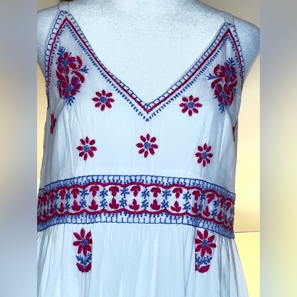 Gretchen Scott Hand Embroidered Midi Dress - Fiesta Time - Picture 4 of 13